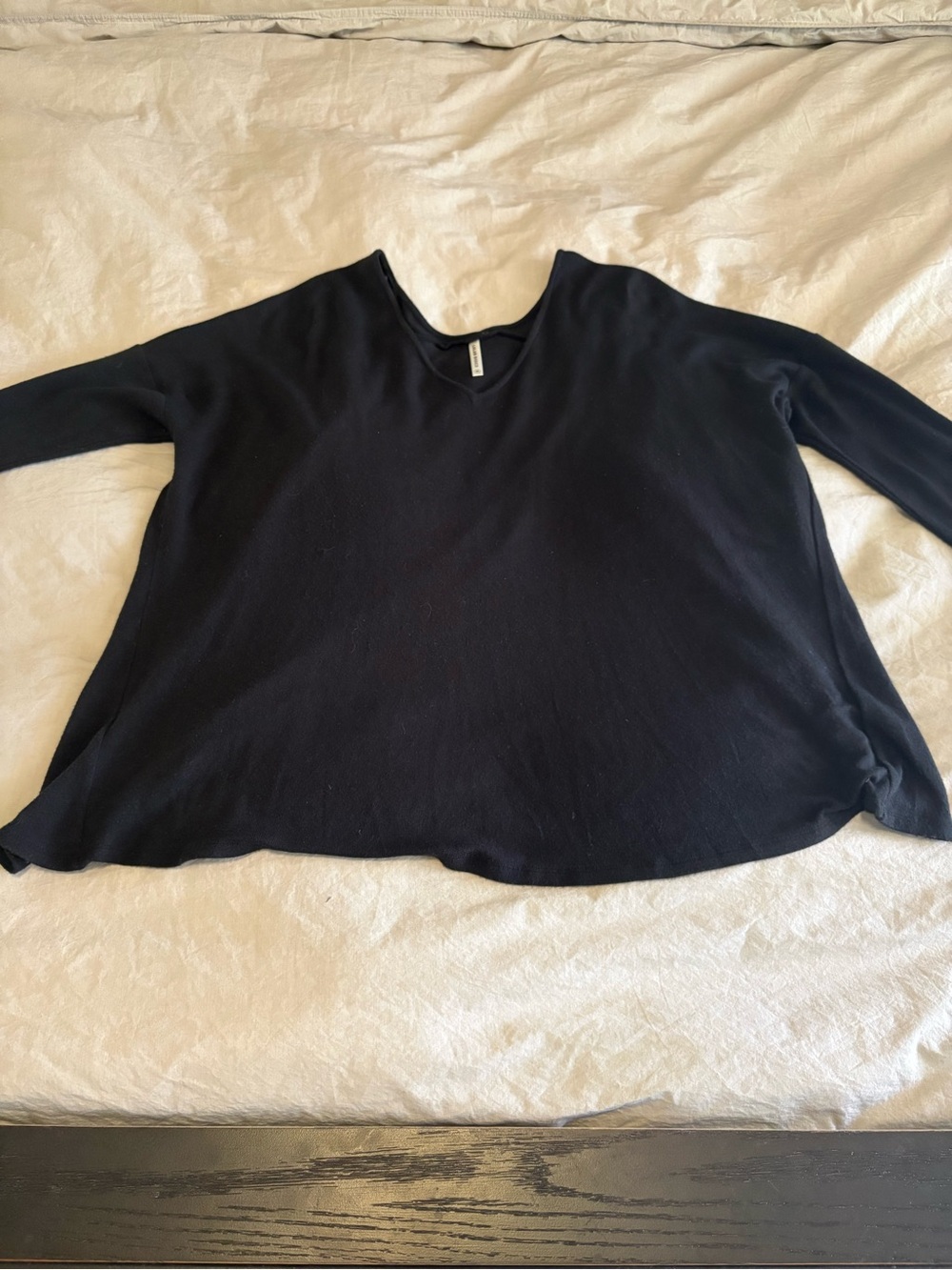 Lulu's Cross-Back Long Sleeve Top